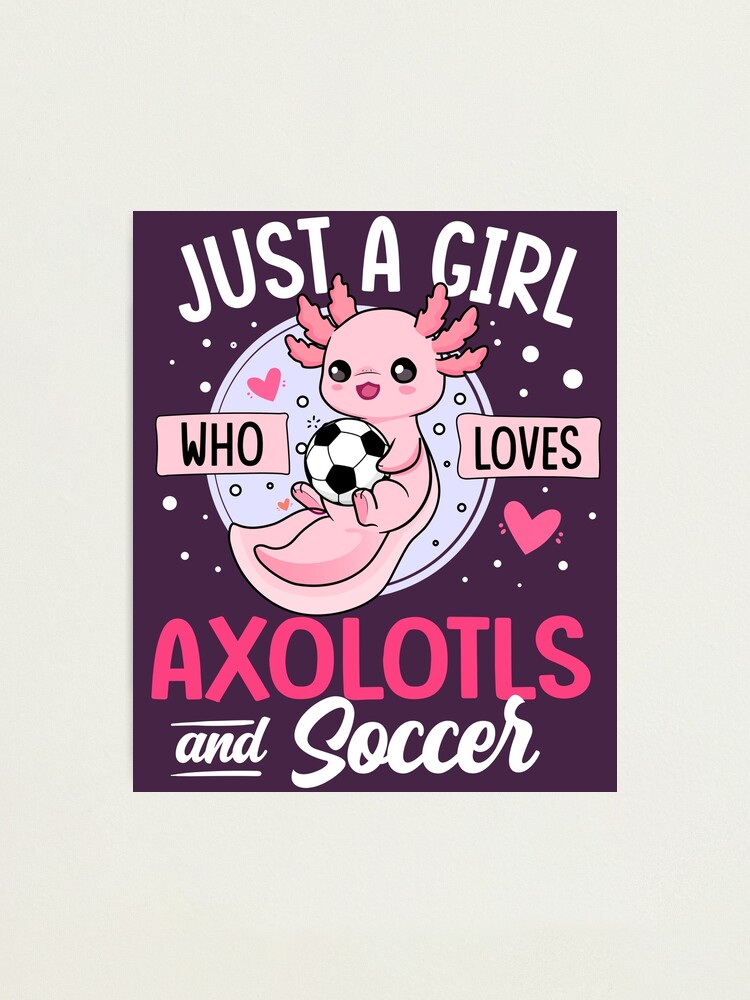 Axolotl gifts for birthday ,kids,girls Poster for Sale by erozzz