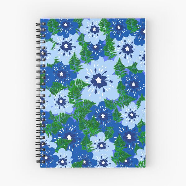 Artikelvorschau, BLAUE BLUMEN entworfen und verkauft von Wilce Gimado.
