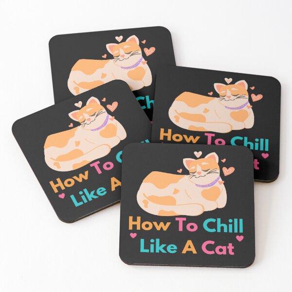 Item preview, Cómo relajarse como un gato Diseños de arte designed and sold by Manilyn0907.