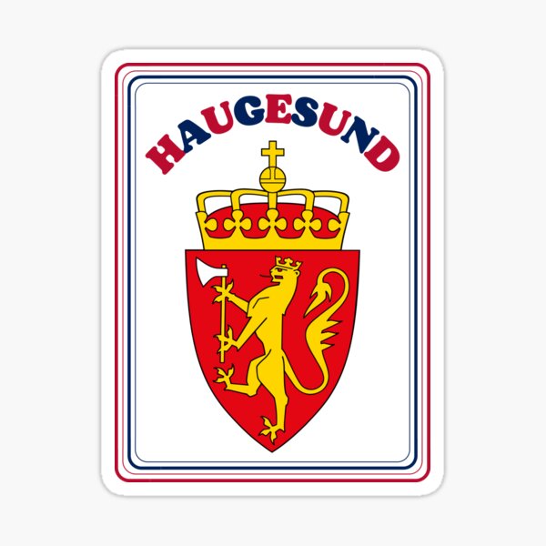 norwegian-city-of-haugesund-sticker-by-fedsherdesign-redbubble