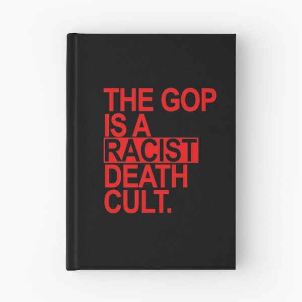 Item preview, The GOP is a racist death cult - red BOX designed and sold by Thelittlelord.