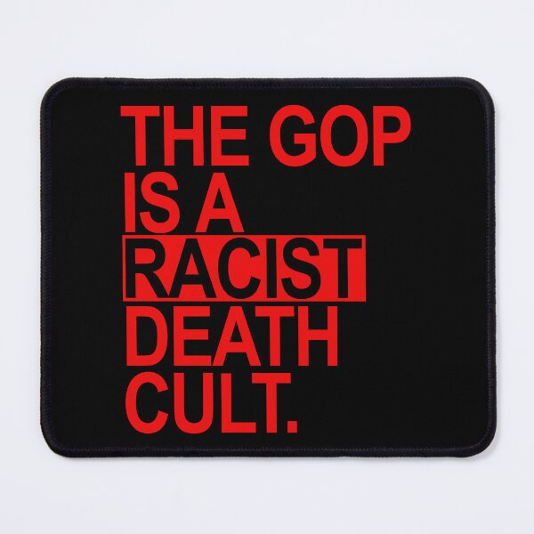 Item preview, The GOP is a racist death cult - red BOX designed and sold by Thelittlelord.