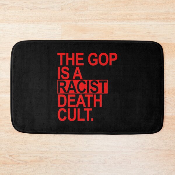 Item preview, The GOP is a racist death cult - red BOX designed and sold by Thelittlelord.