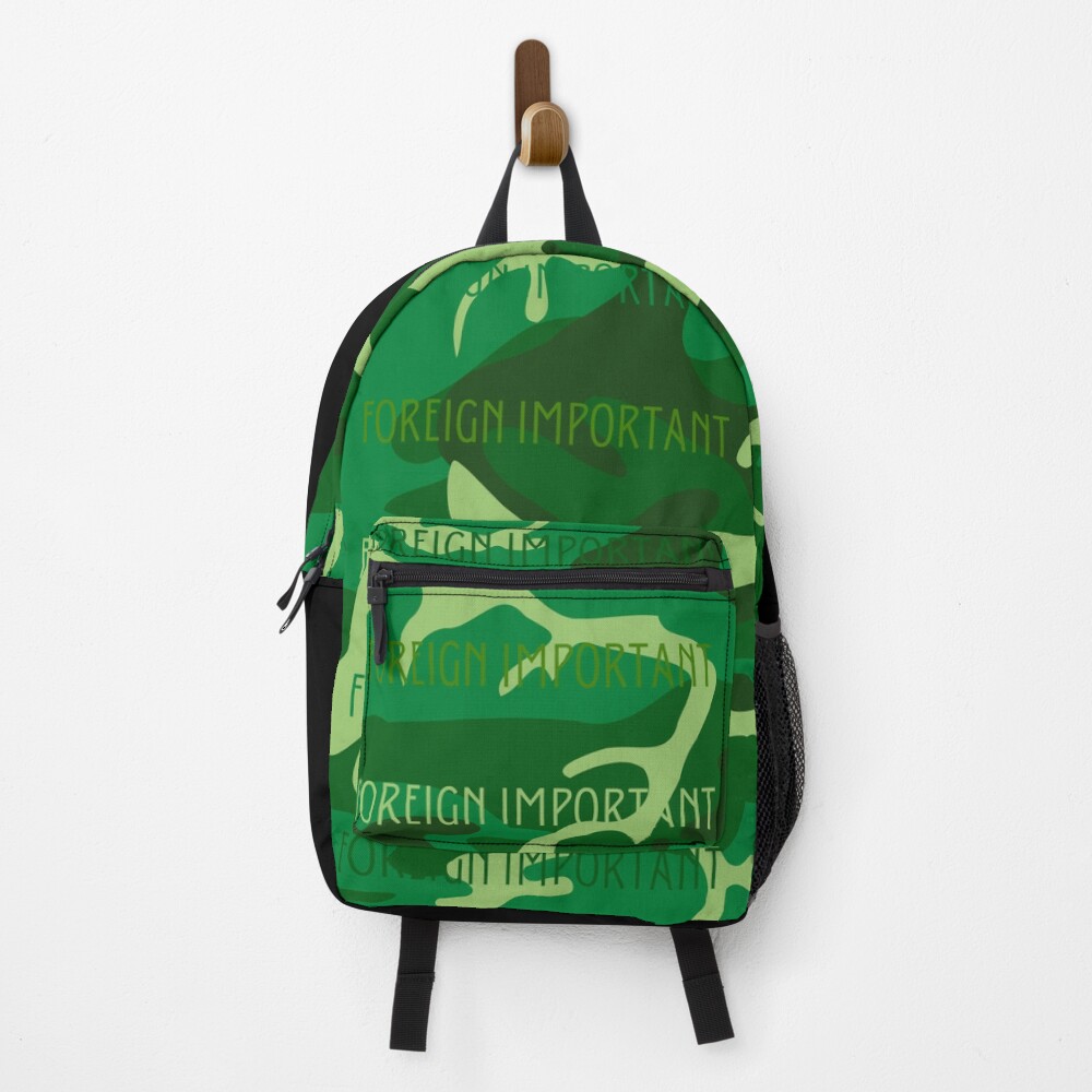 Item preview, Backpack designed and sold by ALITTLEFOREIGN.