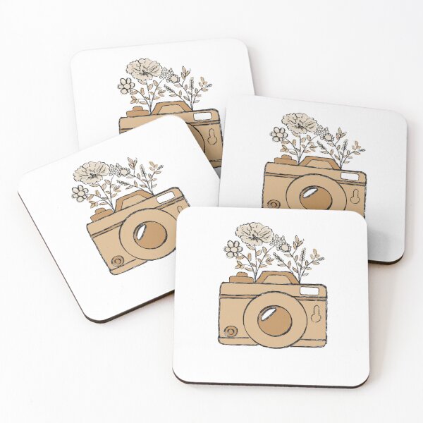 Item preview, Camera with flowers designed and sold by Maternal Instincts LLC.