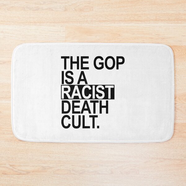 Item preview, The GOP is a racist death cult - black BOX designed and sold by Thelittlelord.