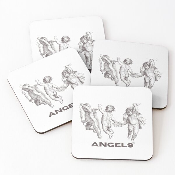 Item preview, drawing of three little angels designed and sold by JAG2B.