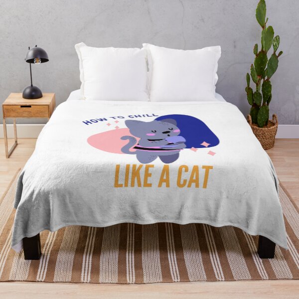 Item preview, Cómo relajarse como un gato Diseños de arte designed and sold by Manilyn0907.