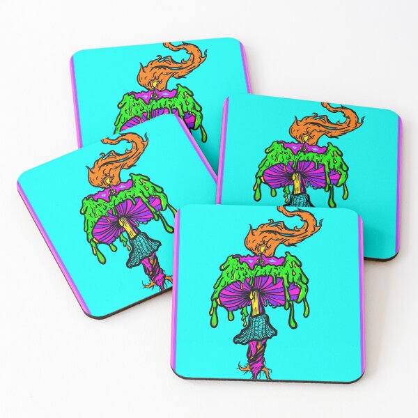 Item preview, Trippy Shroom Candle designed and sold by DarkDustiInk.