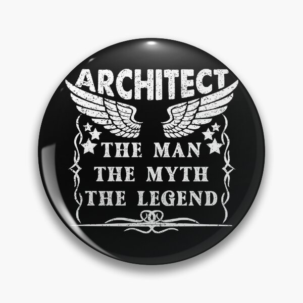 Item preview, Architect The Man The Myth The Legend - Funny Architect Quote Gift Idea For Men and Womens designed and sold by Mmmm3344.