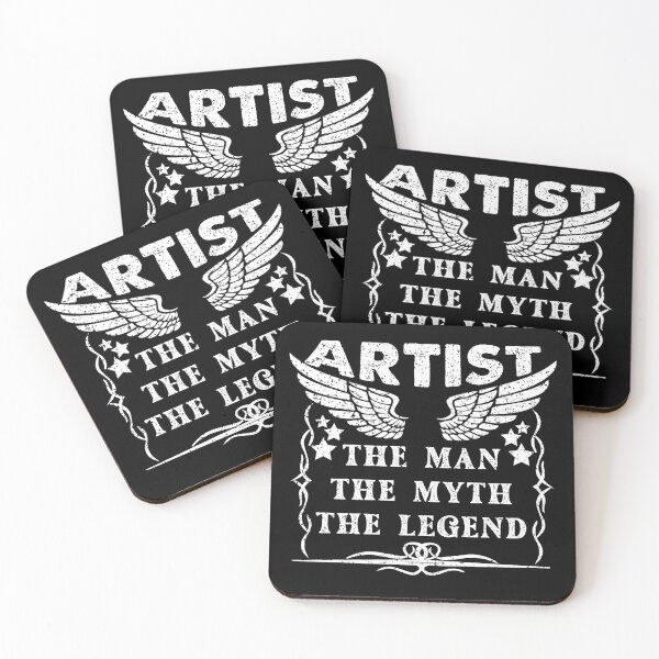 Item preview, Artist The Man The Myth The Legend - Funny Artist Quote Gift Idea For Men and Womens designed and sold by Mmmm3344.
