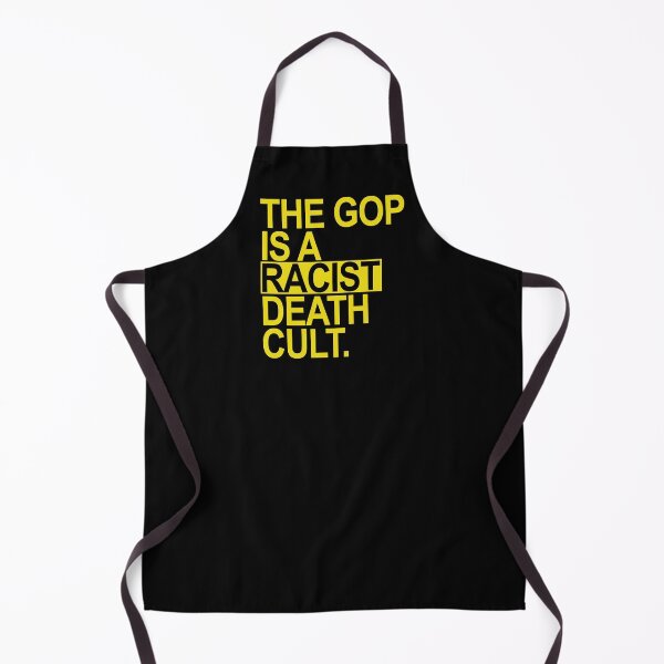 Item preview, The GOP is a racist death cult - yellow BOX designed and sold by Thelittlelord.