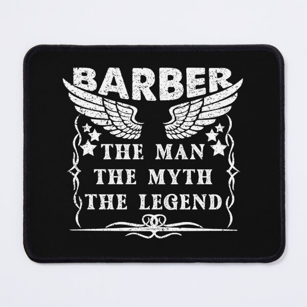 Item preview, Barber The Man The Myth The Legend - Funny Barber Quote Gift Idea For Men and Womens designed and sold by Mmmm3344.