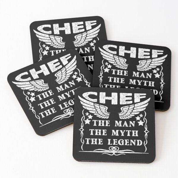 Item preview, Chef The Man The Myth The Legend - Funny Chef Quote Gift Idea For Men and Womens designed and sold by Mmmm3344.