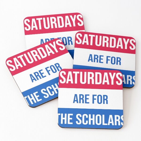Item preview, saturdays are for the scholars designed and sold by andreariv.