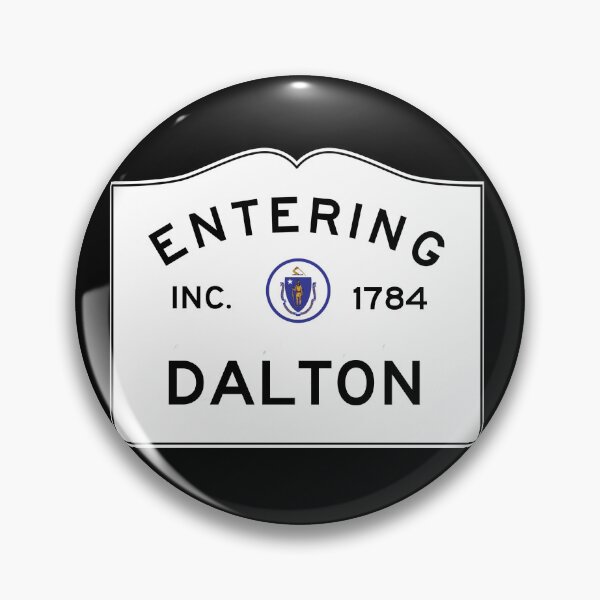 Artikelvorschau, Betreten von Dalton Massachusetts - Straßenschild des Commonwealth von Massachusetts entworfen und verkauft von NewNomads.