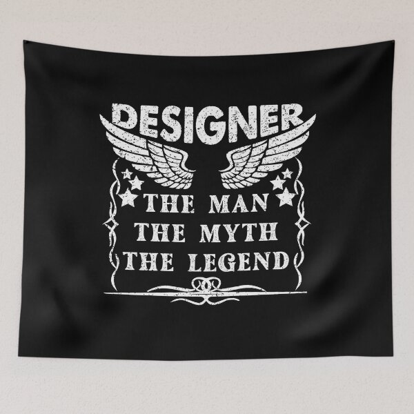 Item preview, Designer The Man The Myth The Legend - Funny Designer Quote Gift Idea For Men and Womens designed and sold by Mmmm3344.