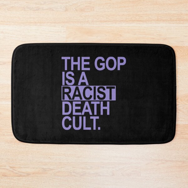 Item preview, The GOP is a racist death cult - lavender 1 designed and sold by Thelittlelord.