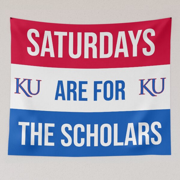 Item preview, ku saturdays are for the scholars designed and sold by andreariv.