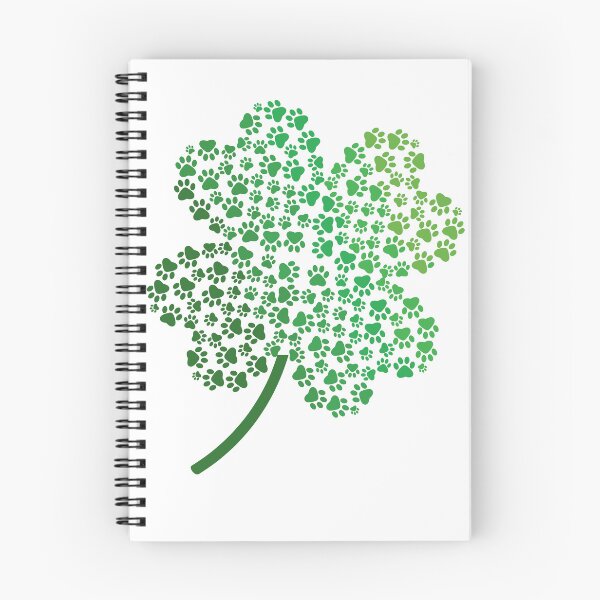 Item preview, Dog Paw 4 Leaf Clover designed and sold by introVETed.