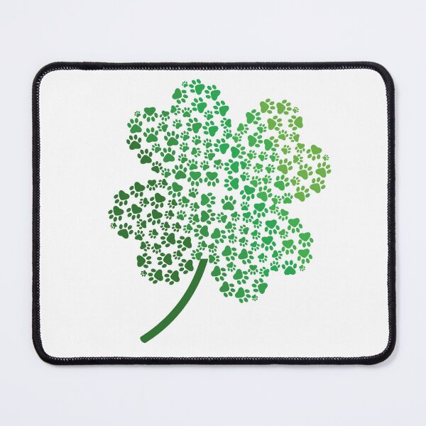 Item preview, Dog Paw 4 Leaf Clover designed and sold by introVETed.