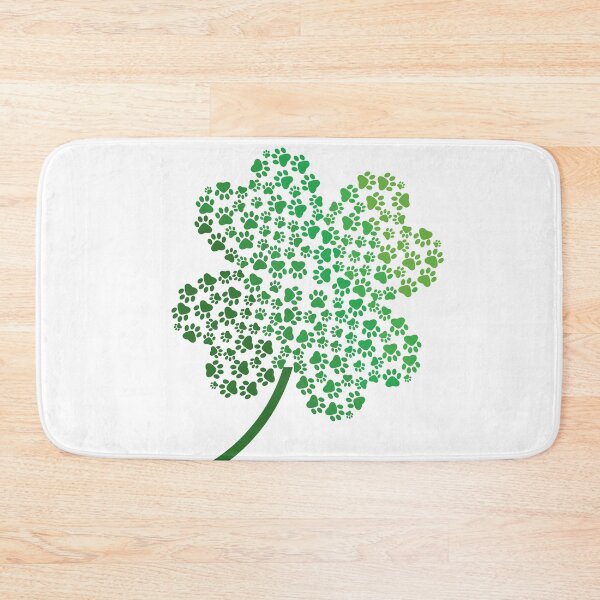 Item preview, Dog Paw 4 Leaf Clover designed and sold by introVETed.