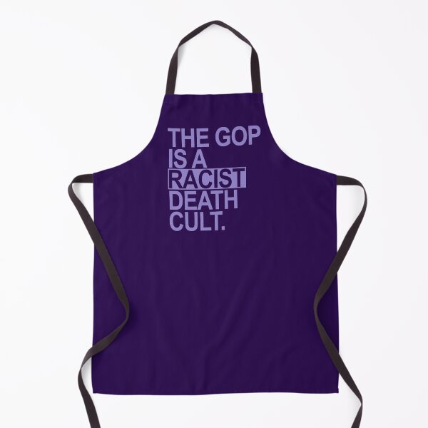 Item preview, The GOP is a racist death cult - lavender 2 designed and sold by Thelittlelord.