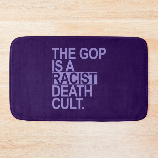 Item preview, The GOP is a racist death cult - lavender 2 designed and sold by Thelittlelord.