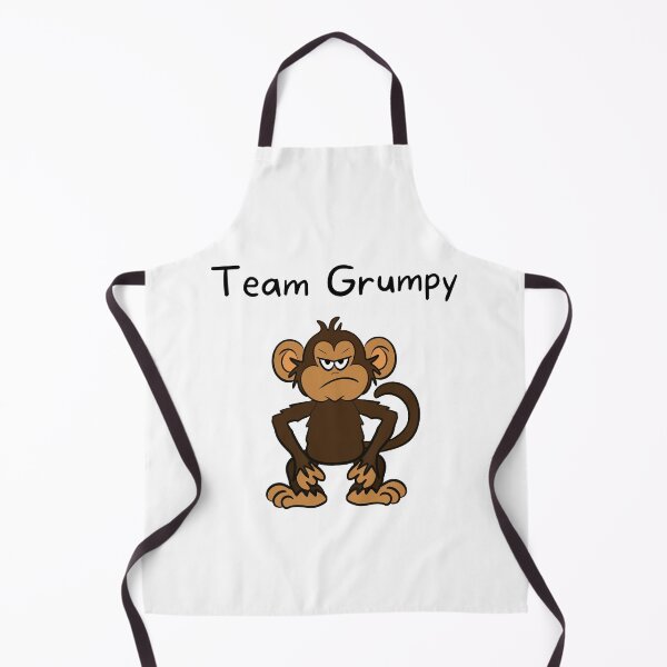 Item preview, Team Grumpy - Monkey Cartoon Drawing designed and sold by SparkyMae.