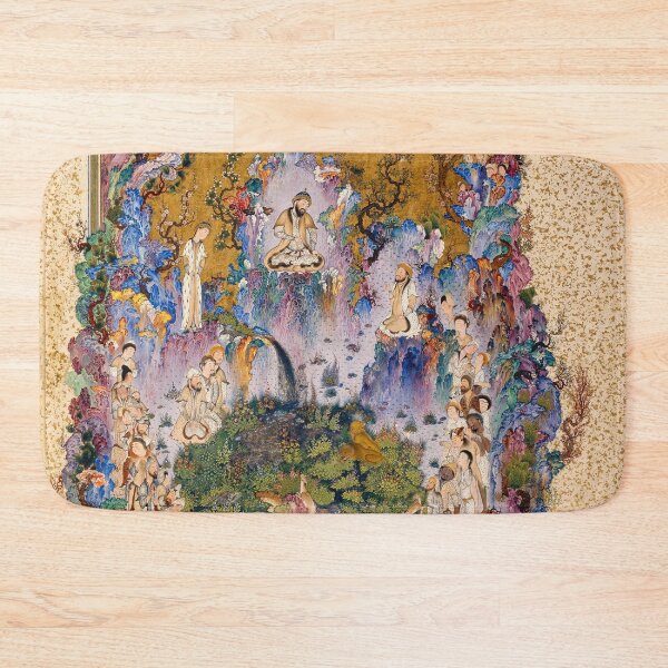 Item preview, Persian miniature. The Court of Gayumars designed and sold by likiska.