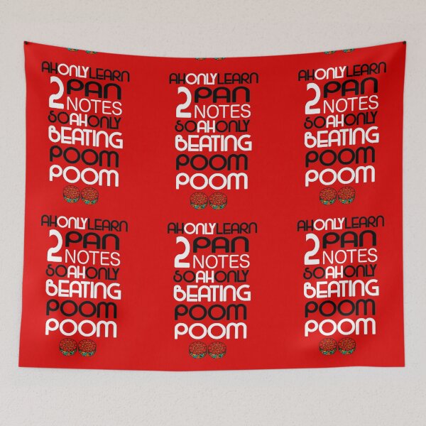 Item preview, Soca Shirt - 2 Pan Notes Beating Poom Poom Tshirt designed and sold by ravishdesigns.