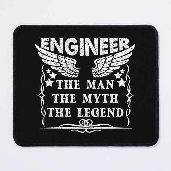 Item preview, Engineer The Man The Myth The Legend - Funny Engineer Quote Gift Idea For Men and Womens designed and sold by Mmmm3344.