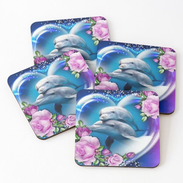 Item preview,  dolphin in the heart designed and sold by Minddey.