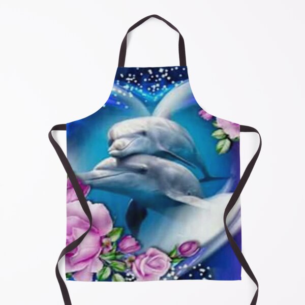 Item preview, dolphin in the heart designed and sold by Minddey.