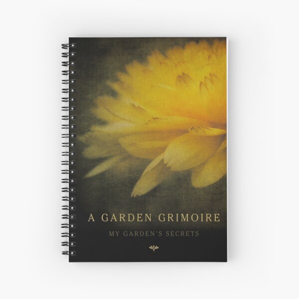 Garden Journal: Calendula Spiral Notebook