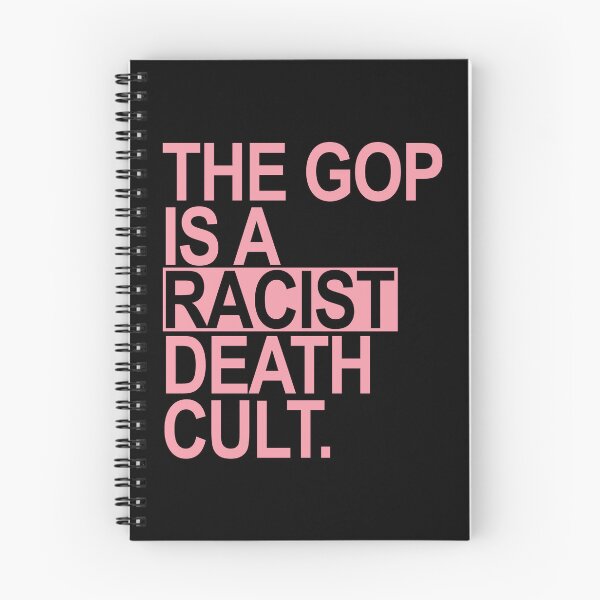 Item preview, The GOP is a racist death cult - pink BOX designed and sold by Thelittlelord.