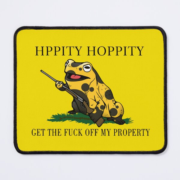 Item preview, HPPITY HOPPITY GET THE FUCK OFF MY PROPERTY designed and sold by Liberancaps.