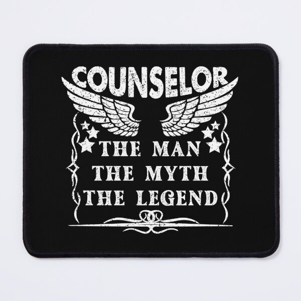 Item preview, Counselor The Man The Myth The Legend - Funny Counselor Quote Gift Idea For Men and Womens designed and sold by Mmmm3344.