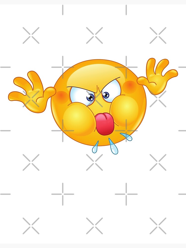 "Cringe Emoji" Poster for Sale by badassgentleman Redbubble