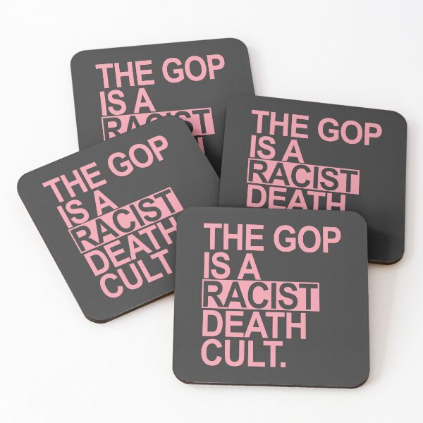 Item preview, The GOP is a racist death cult - pink BOX 2.0 designed and sold by Thelittlelord.