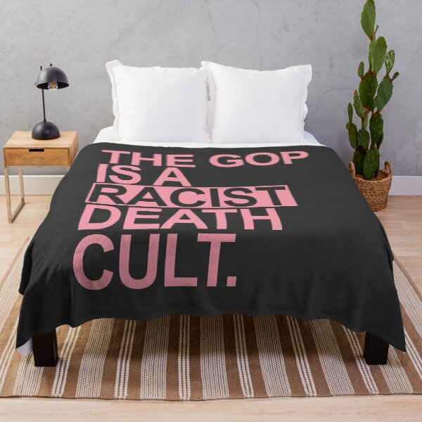 Item preview, The GOP is a racist death cult - pink BOX 2.0 designed and sold by Thelittlelord.