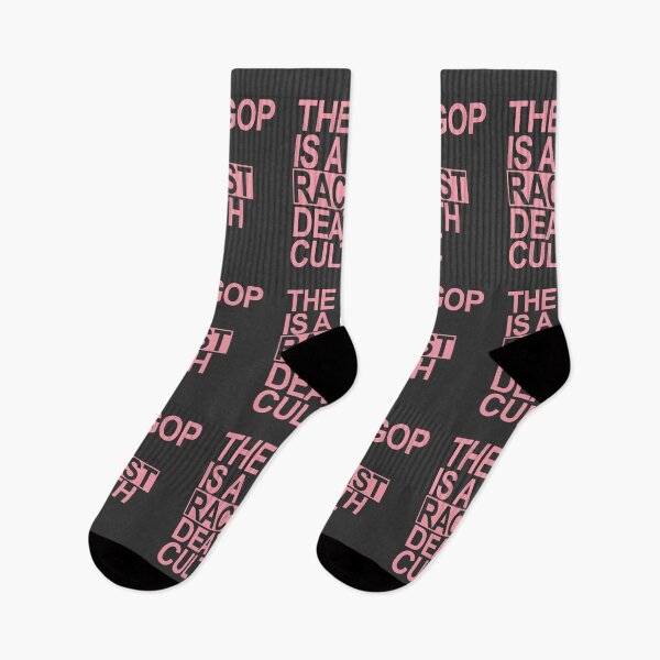 Item preview, The GOP is a racist death cult - pink BOX 2.0 designed and sold by Thelittlelord.