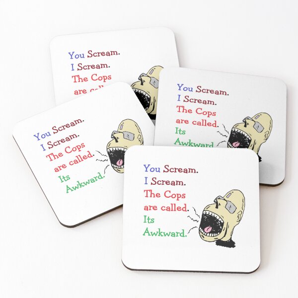 Item preview, Title:You Scream. I scream. The cops are called. It's awkward. designed and sold by DistinguishedMe.