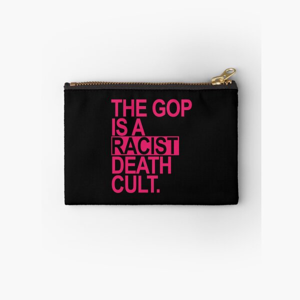 Item preview, The GOP is a racist death cult - hot pink BOX designed and sold by Thelittlelord.