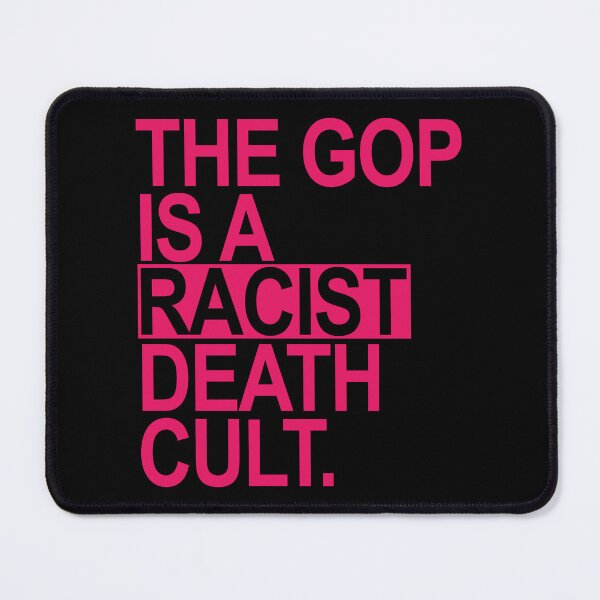 Item preview, The GOP is a racist death cult - hot pink BOX designed and sold by Thelittlelord.