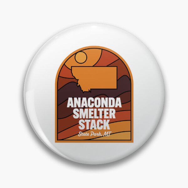Artikelvorschau, Anaconda Smelter Stack State Park Montana entworfen und verkauft von HalpinDesign.