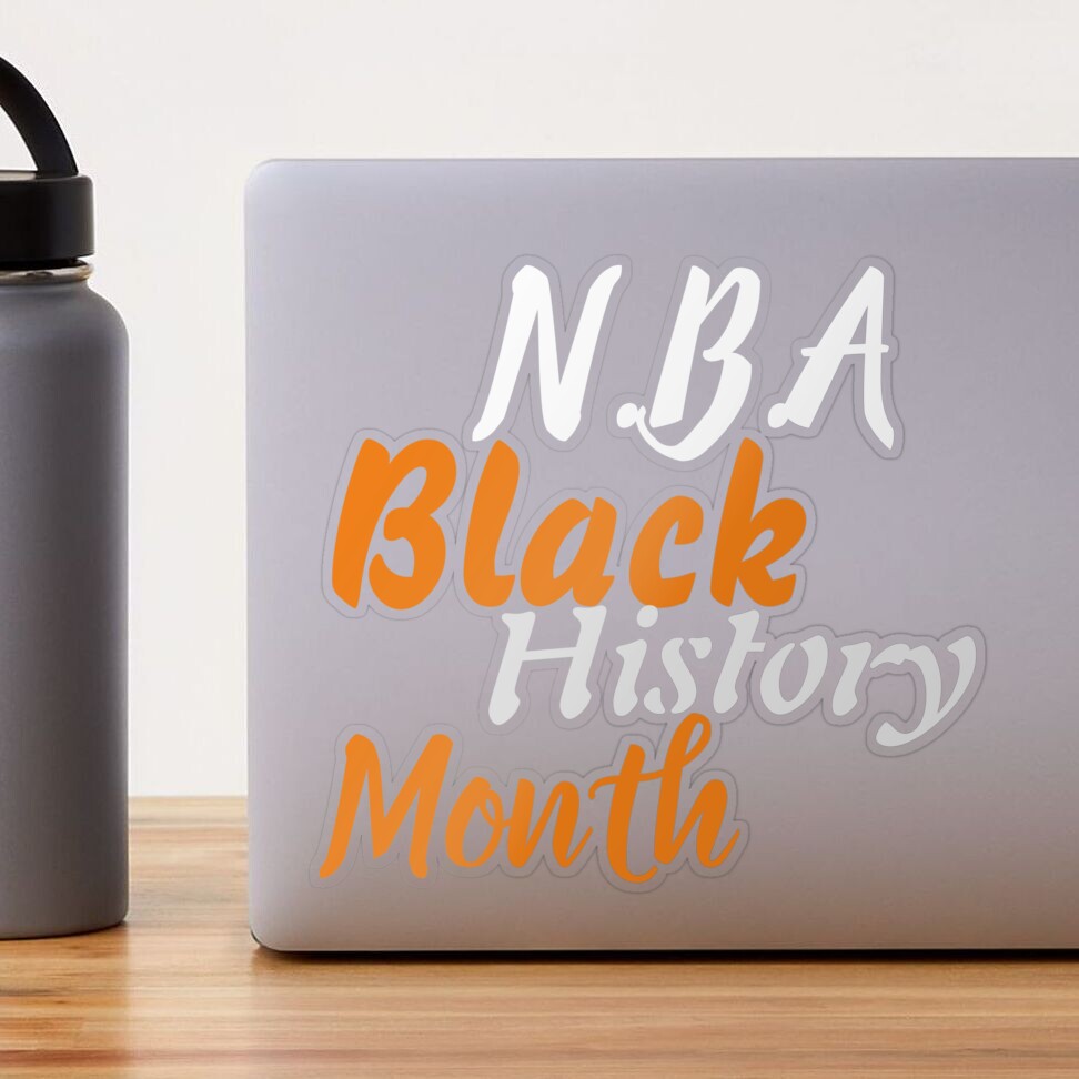 Black history month nba 2022 t-shirts, Black history month nba 2022  stickers. Sticker for Sale by Mari-shopping