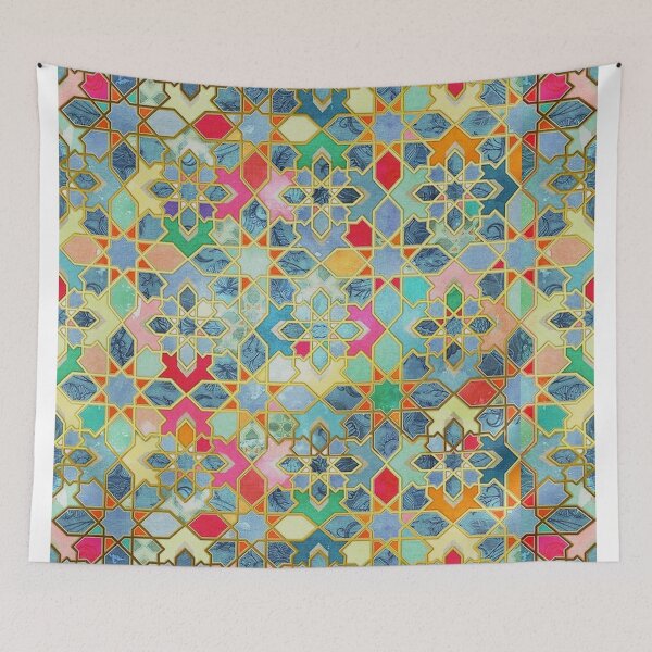 Item preview, Vibrant Moroccan Seamless pattern designed and sold by Bruno Beach.