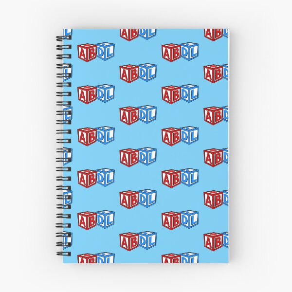 Aperçu de l'œuvre ABDL - Blocs de lettres bleus créée et vendue par DF3.