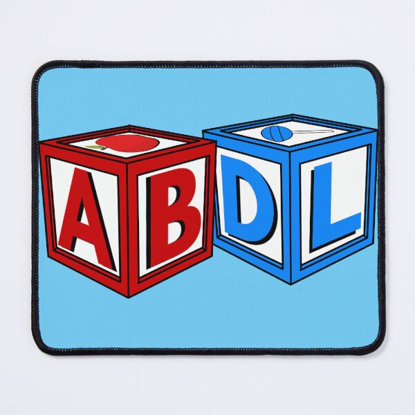 Item preview, ABDL - Letter blocks blue designed and sold by DF3.